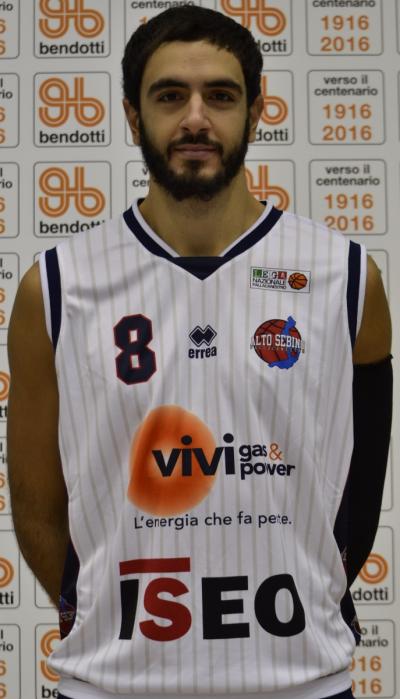 Michele Squeo Pallacanestro Alto Sebino Serie B Maschile 2016